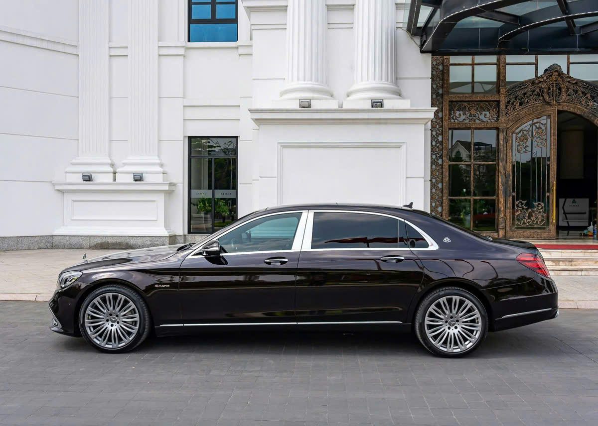 Cho thuê xe Mercedes S600 Maybach tại Bắc Ninh siêu sang