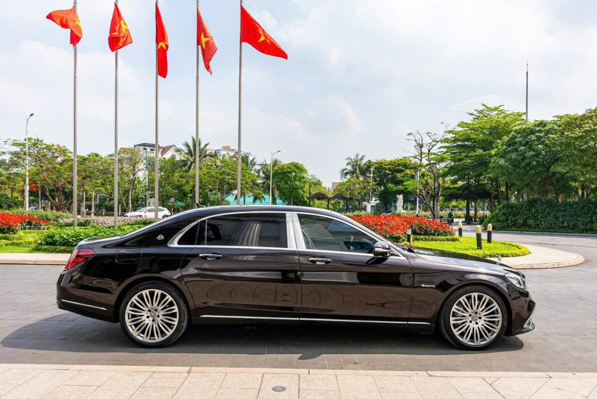 Cho thuê xe Mercedes S600 Maybach tại Bắc Ninh siêu sang