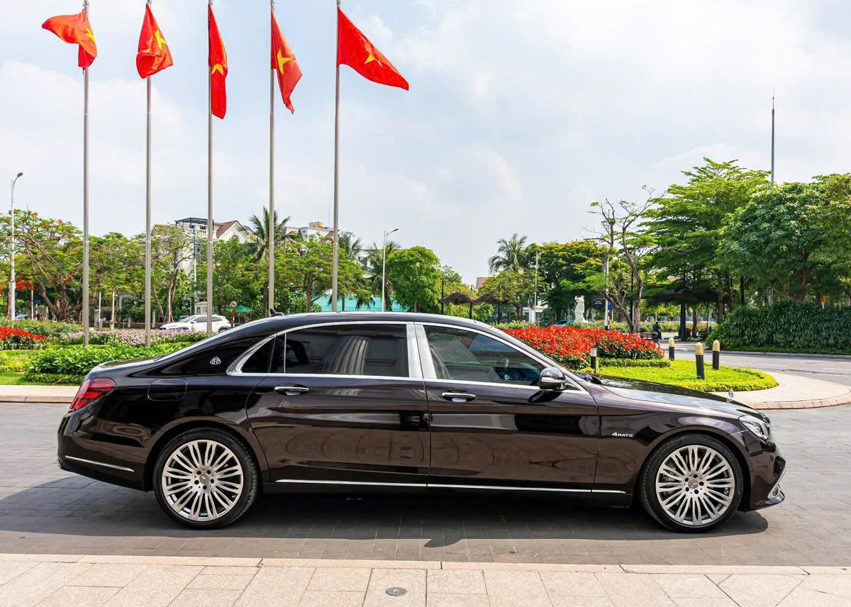 Cho thuê xe Mercedes S600 Maybach tại Bắc Ninh siêu sang