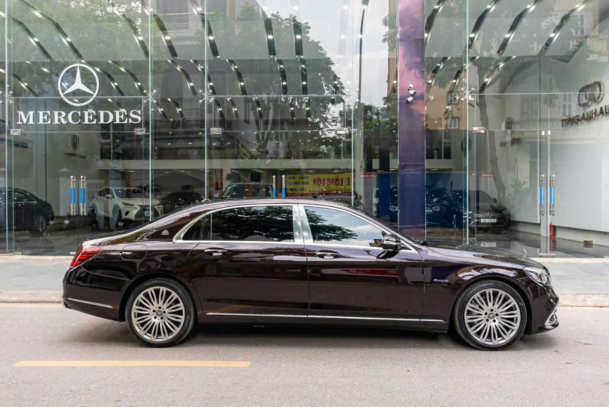 Cho thuê xe Mercedes S600 Maybach tại Bắc Ninh siêu sang